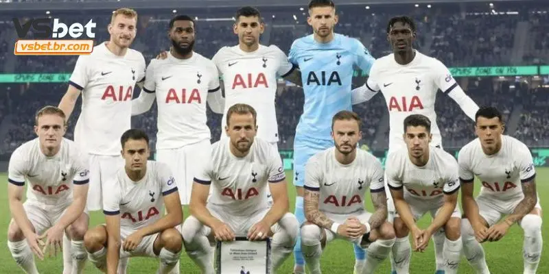 Hình ảnh nổi bật của Vsbet tài trợ câu lạc bộ Tottenham Hostpur